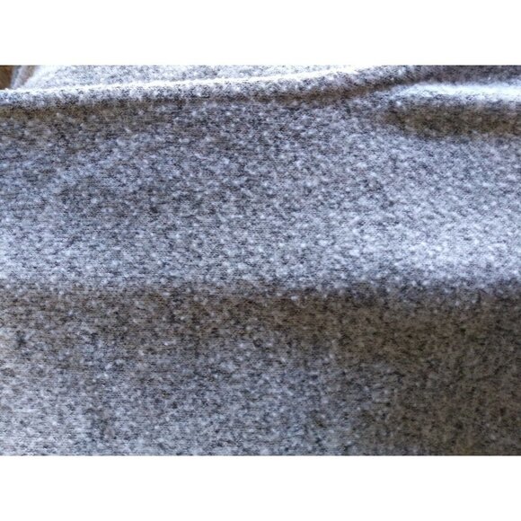 H&M Boxy Knit Top angel sleeves Sz M Gray textured soft boat neck long sleeves - Picture 9 of 9